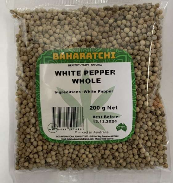 WHITE PEPPER WHOLE