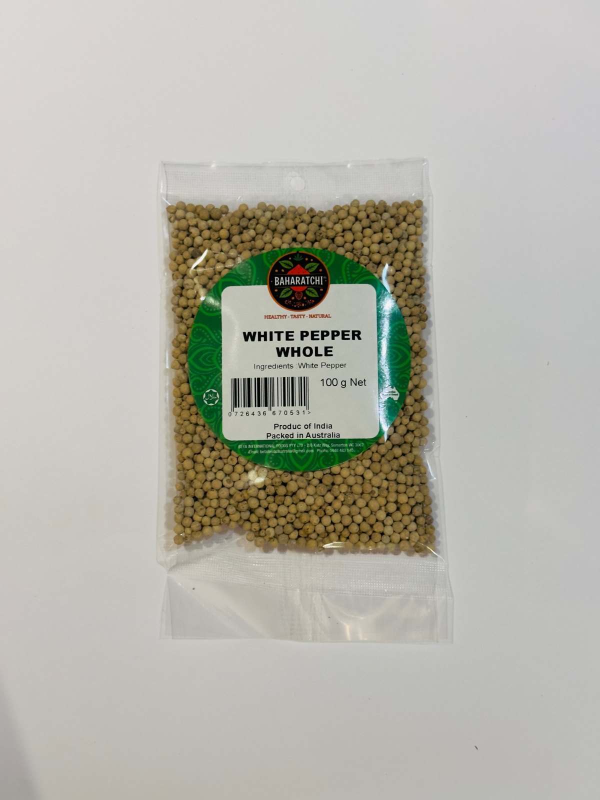 White Pepper Whole